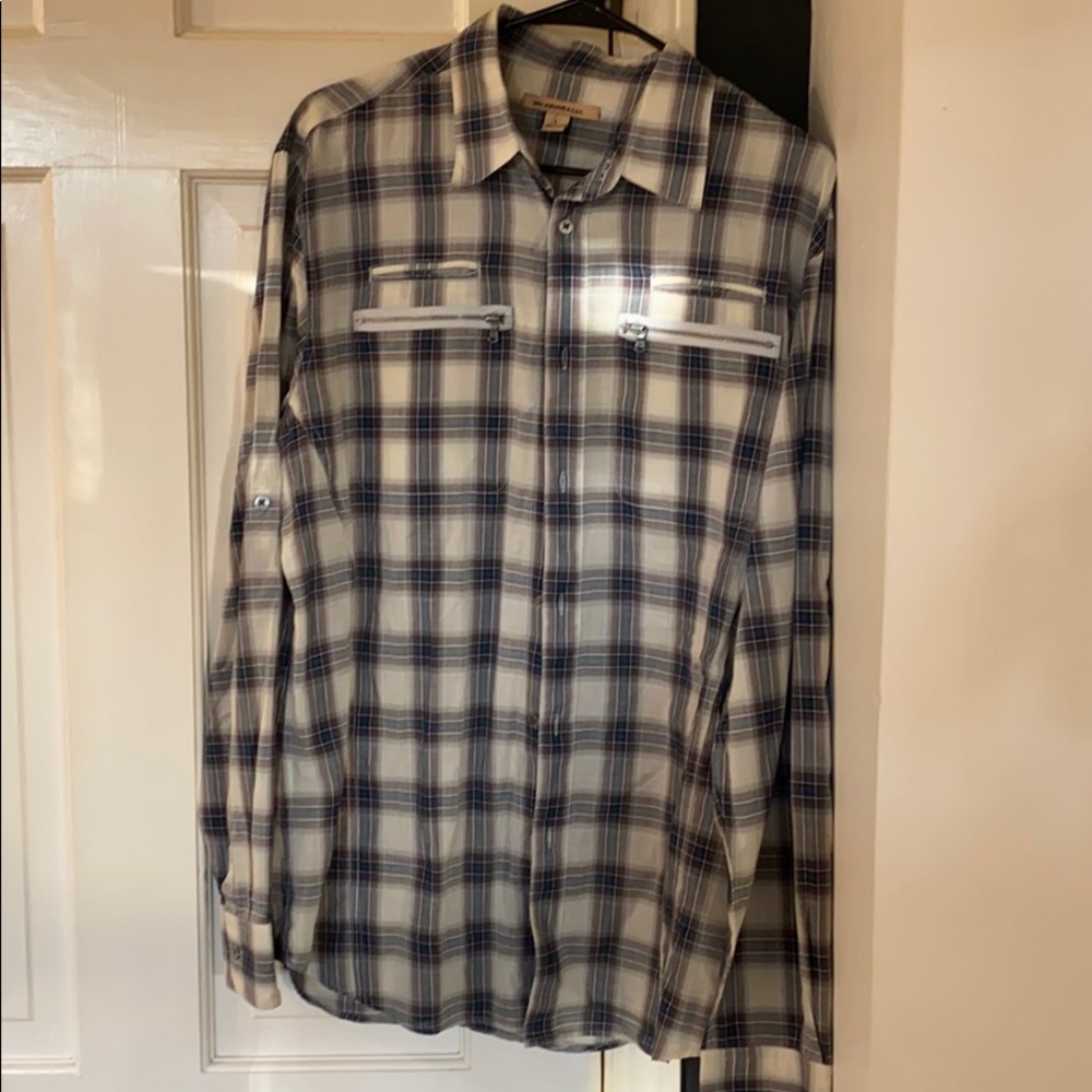 John Varvatos Dual Pocket Button Down Large